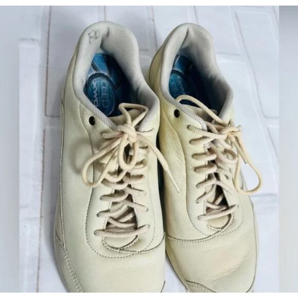 Rock-port DMX cream leather sneakers size 8.5 - Picture 5 of 9